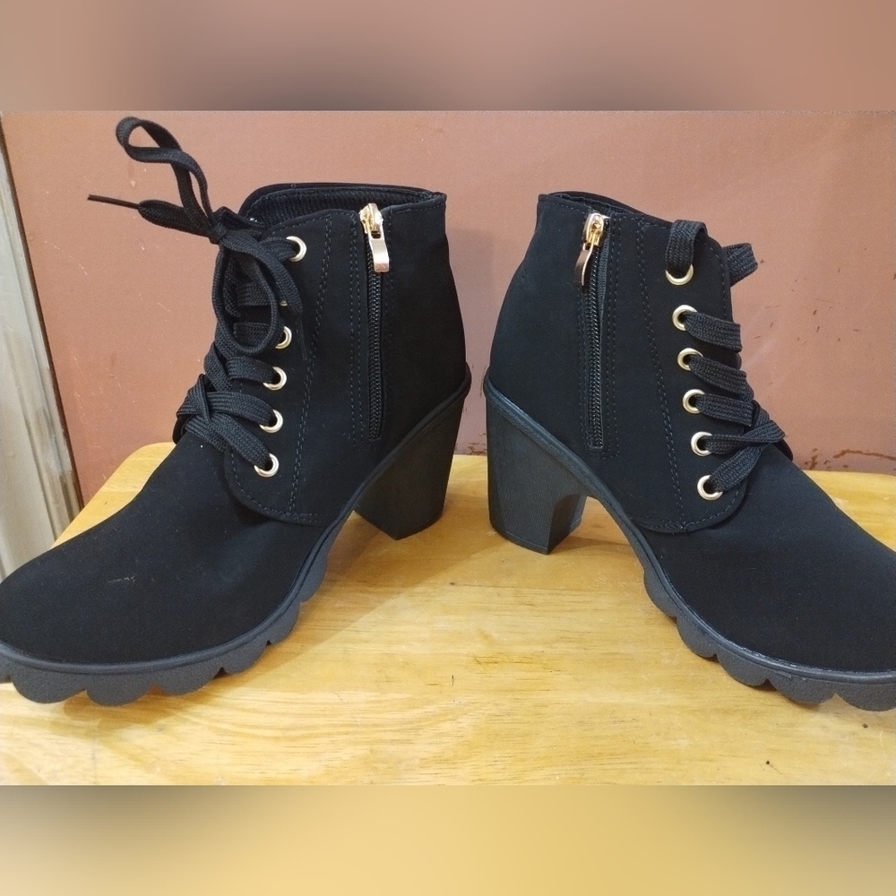 Black women's boots size 41 - Picture 4 of 8